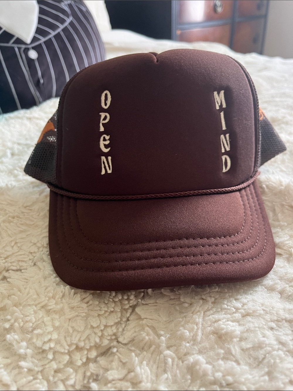 lonely ghost trucker hat